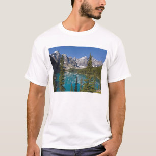 T-shirt Lac Moraine, Rocheuses canadiennes, Alberta, Canad