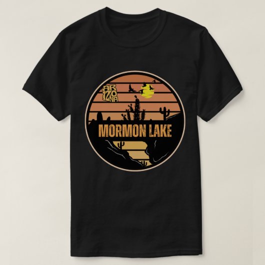 T-shirt Lac Mormon, Arizona (Design devant)
