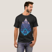 T-shirt Lac Mountain Blue (Devant entier)