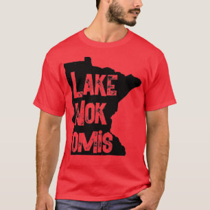 T-shirt Lac Nokomis Minneapolis Minnesota vacances d'été