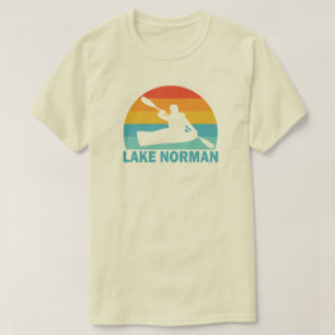 T-shirt Lac Norman Caroline du Nord Kayak