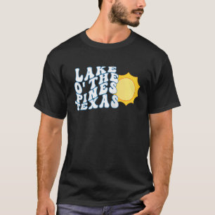 T-shirt Lac O Les Pines Texas TX Sunrise Vacances Souveni