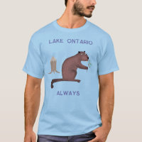 Lac Ontario Castor Texte personnalisé