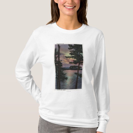 T-shirt Lac Payette, identification - Evintide sur la (Devant)