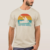 T-shirt Lac Pend Oreille Idaho Kayak (Devant)