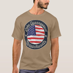 T-shirt Lac Quannapowitt - Souvenir patriotique du Massach