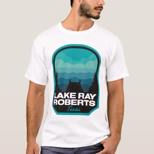 T-shirt Lac Ray Roberts Texas Été (Devant)