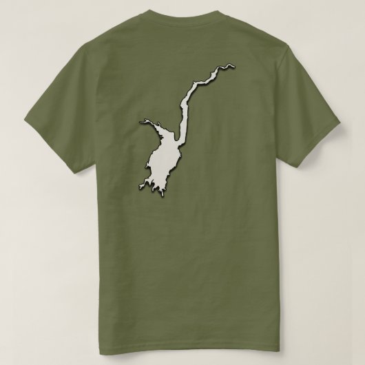 T-shirt Lac Sacandaga (Design dos)
