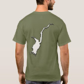 T-shirt Lac Sacandaga (Dos)