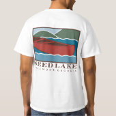 T-shirt Lac seed - avant/petit canoë, dos/grand canoë (Dos)