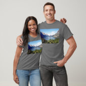 T-shirt Lac st. Mary - parc national de glacier (Unisexe)