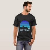 T-shirt Lac Tahoe Blue California (Devant entier)