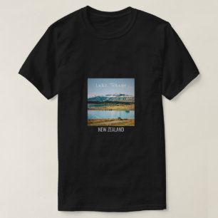 T-shirt Lac Tekapo Nouvelle-Zélande Voyage sur l'île du Su