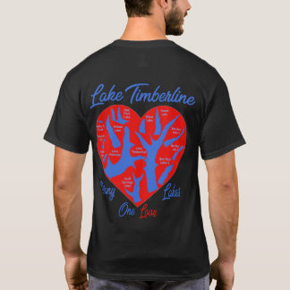 T-shirt Lac Timberline, Nombreux Lacs, Un Amour