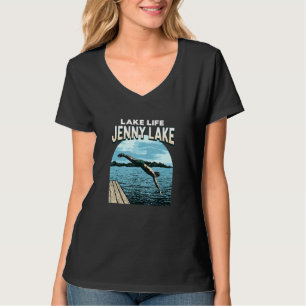T-shirt Lac Vie Jenny Lac Natation Wyoming Swimmer Swimmer