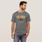 T-shirt Lac vintage Conroe (Devant entier)