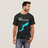 T-shirt Lac Wallenpaupack Pennsylvanie (Devant entier)