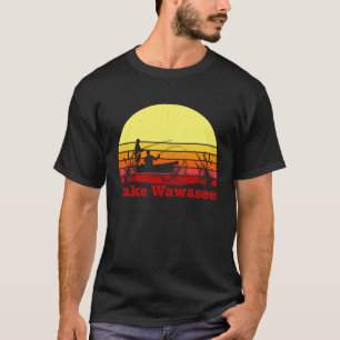T-shirt Lac Wawasee Indiana Fishing