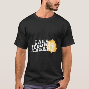 T-shirt Lac Wedowee Alabama Al Wavy Vacances