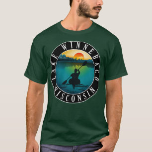 T-shirt Lac Winnebago Wisconsin Kayaking
