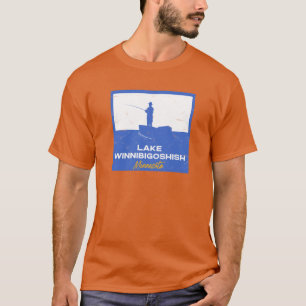 T-shirt Lac Winnibigoshish Minnesota Pêche Sorties Extrême
