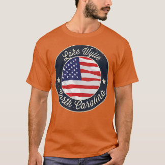 T-shirt Lac Wylie - Patriotique Caroline du Nord Souvenir 