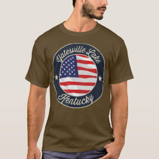 T-shirt Lac Yatesville - Souvenir du Kentucky patriotique