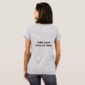 T-shirt L'acceptation de la mère (Dos entier)
