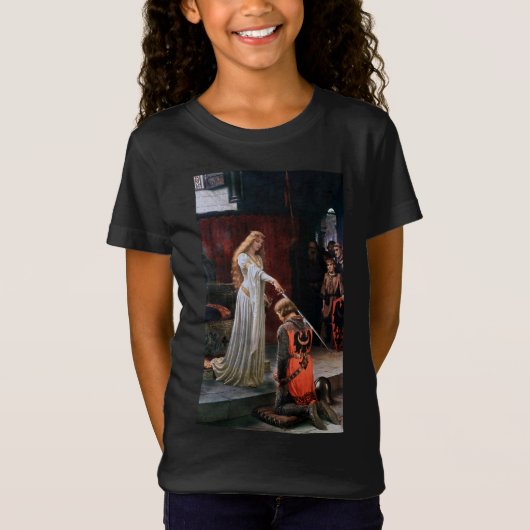 T-Shirt L'accolade d'Edmund Blair Leighton (Devant)