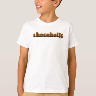 T-shirt L'accro du chocolat badine la chemise
