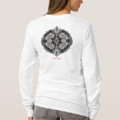 T-shirt Lace Floral Harmony (Dos)