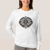 T-shirt Lace Floral Harmony (Devant)