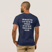 T-SHIRT LÂCHEZ-VOUS (Dos entier)