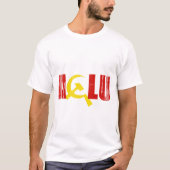T-shirt L'ACLU est communiste Faded.png (Devant)
