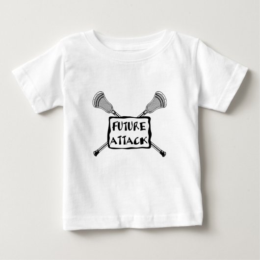 T-shirt Lacrosse Baby FutureAttack (Devant)