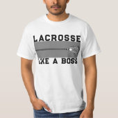 T-Shirt Lacrosse Boss Sports (Devant)