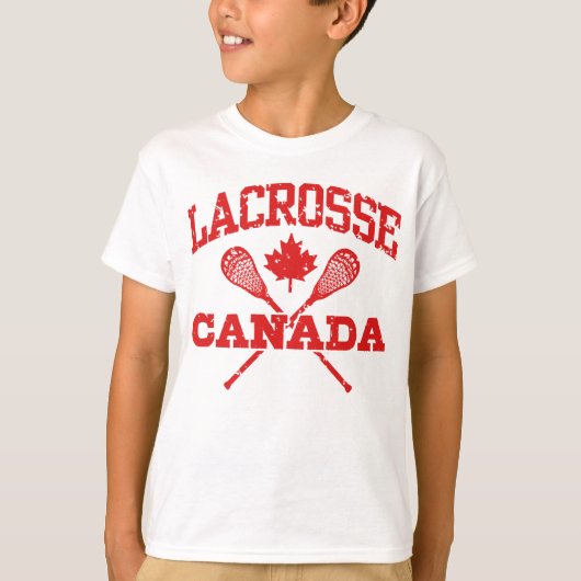 T-shirt Lacrosse Canada (Devant)