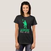 T-shirt Lacrosse Chicks With Sticks Lacrosse Women (Devant entier)