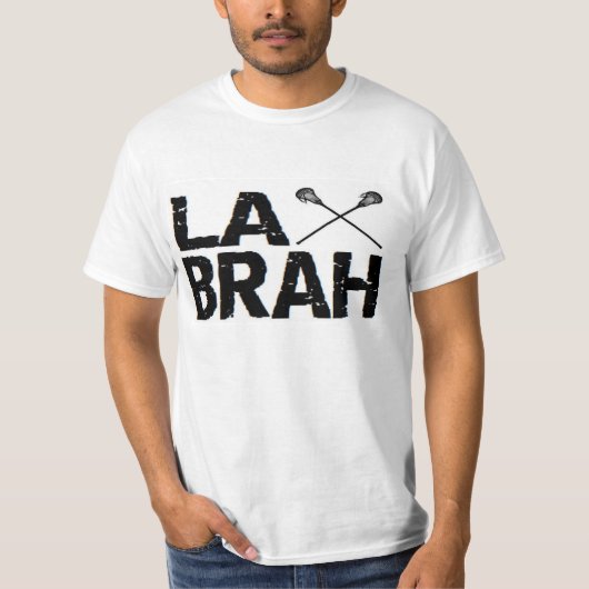 T-shirt Lacrosse de LAX Brah (Devant)