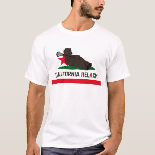 T-shirt Lacrosse d'ours de la Californie