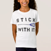 T-Shirt Lacrosse Féminin (Devant)