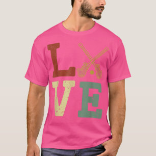 T-shirt Lacrosse Joueur Drôle AMOUR Lacrosse Lover