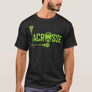 T-shirt Lacrosse LAX filles garçons équipe pour hommes fem