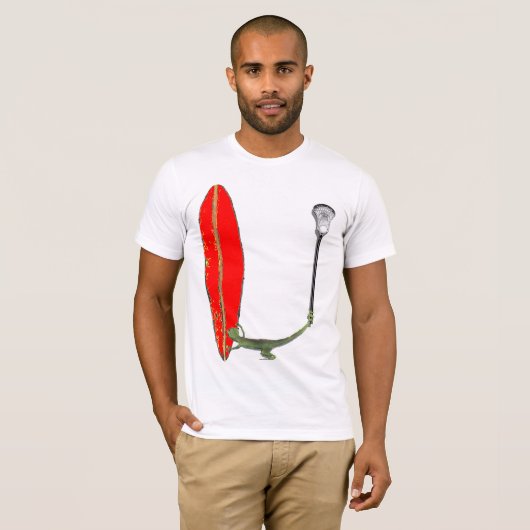 T-shirt Lacrosse Lizard (Devant entier)
