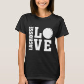 T-shirt Lacrosse Love (Devant)