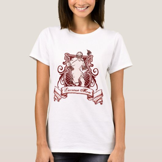 T-shirt Lacrosse Maman (Devant)