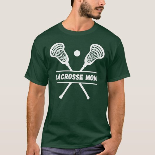 T-shirt Lacrosse Mom boy (Devant)