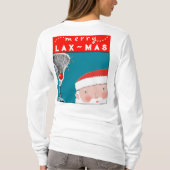T-shirt Lacrosse Noël (Dos)