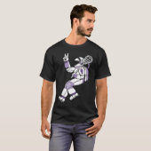 T-shirt Lacrosse Player For Team College Lacrosse 1 (Devant entier)