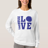 T-shirt Lacrosse Players, Love Lacrosse (Devant)